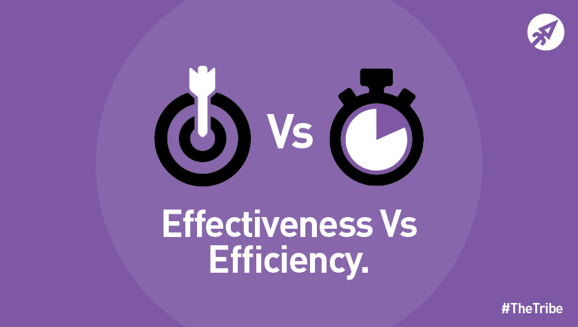 Effectiveness Vs Efficiency